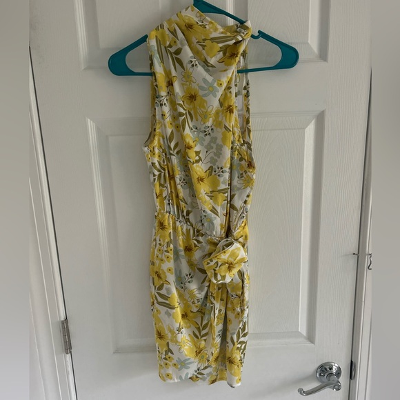 Rumor Faux Wrap Mini Dress - Picture 3 of 10